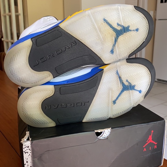 Air Jordan 5 retro Laney 🔵🌕⚡️ - Picture 6 of 6